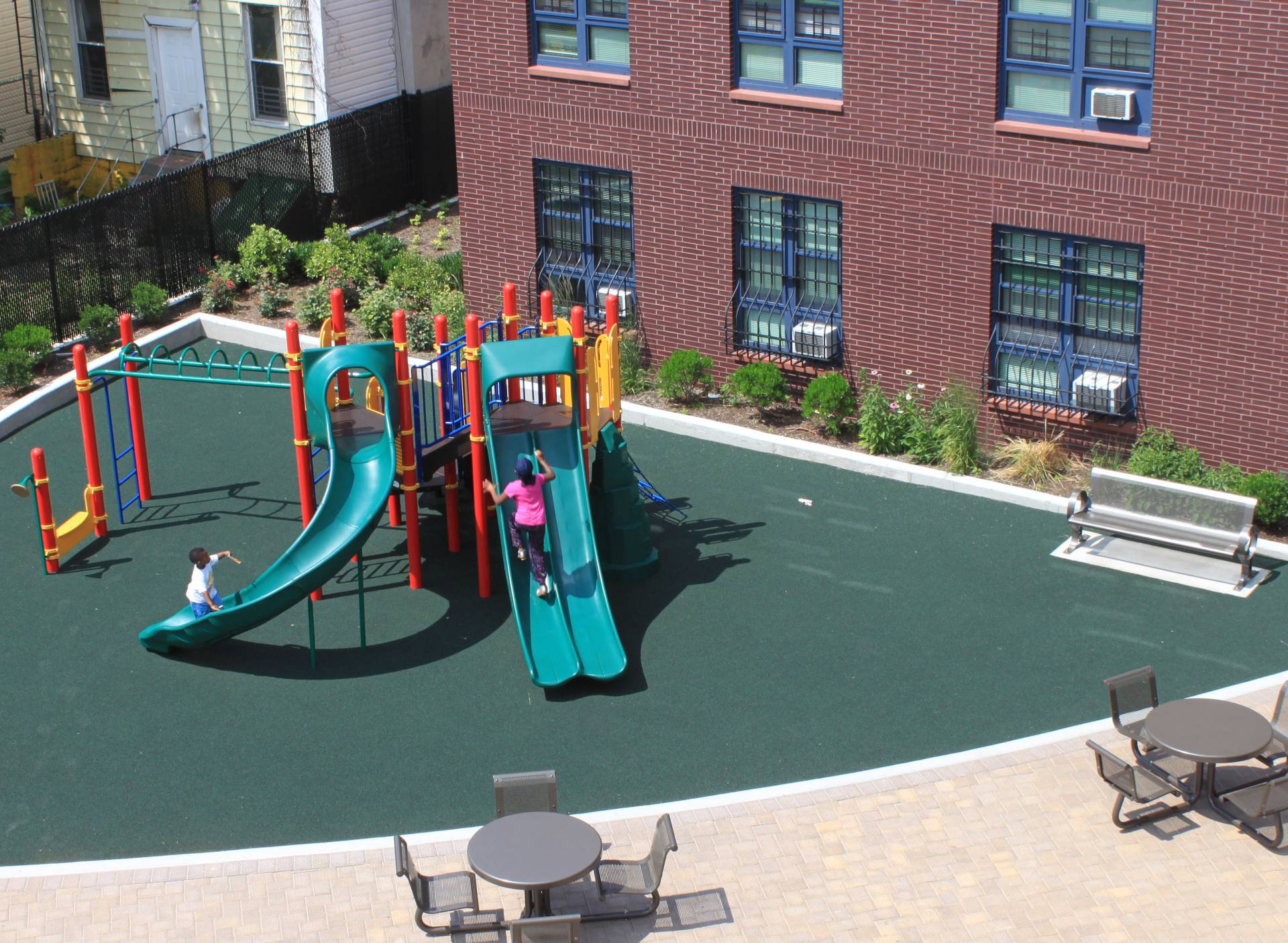 Liberty Apartments Rear Yard NV5