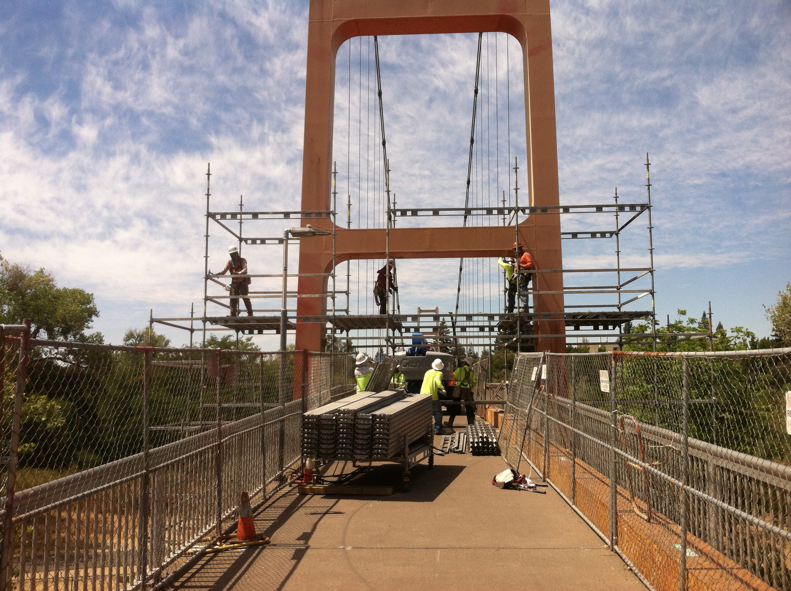 Guy West Bridge Painting and Rehabilitation