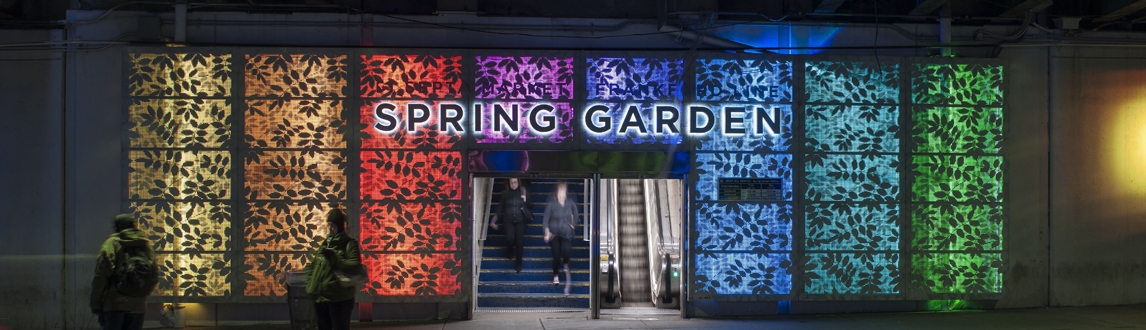 Spring Garden Street Streetscape Improvement, Philadelphia, NY