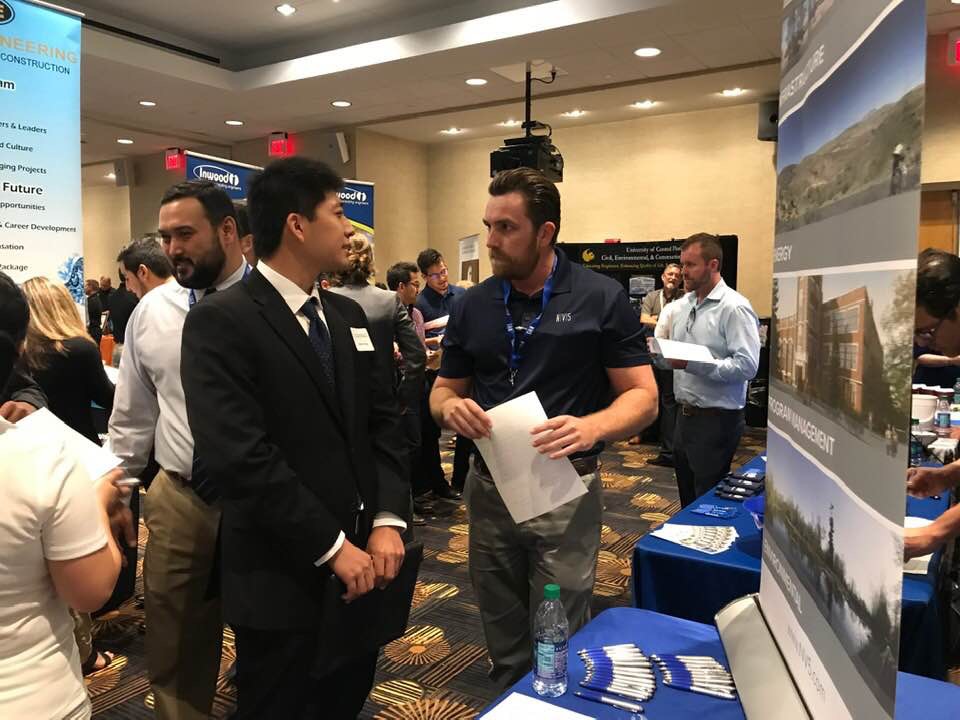 UCF Civil, Environmental and Construction Department Career Fair NV5