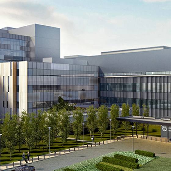 Rendering of New Orleans VA Hospital courtesy NBBJ
