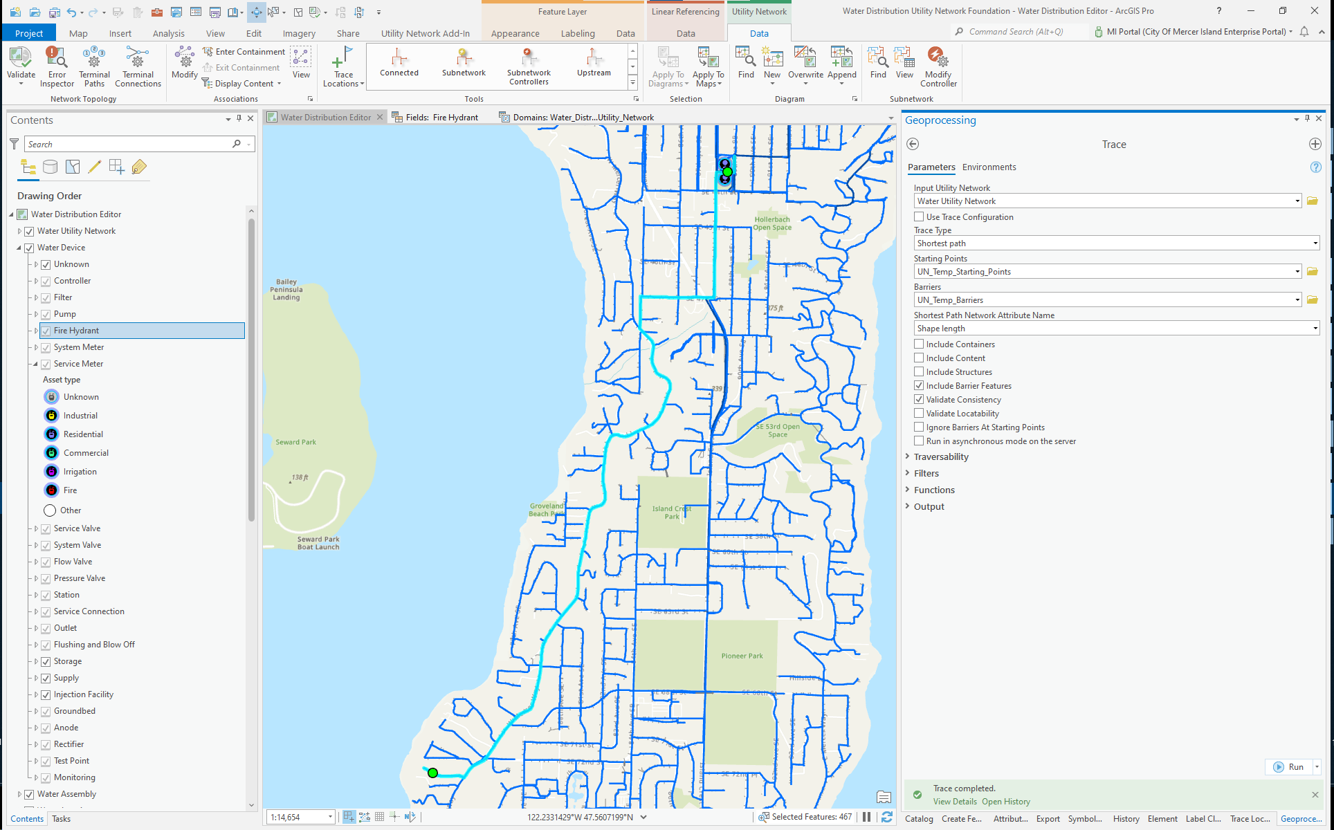How the City of Mercer Island, Washington Implemented ArcGIS Utility